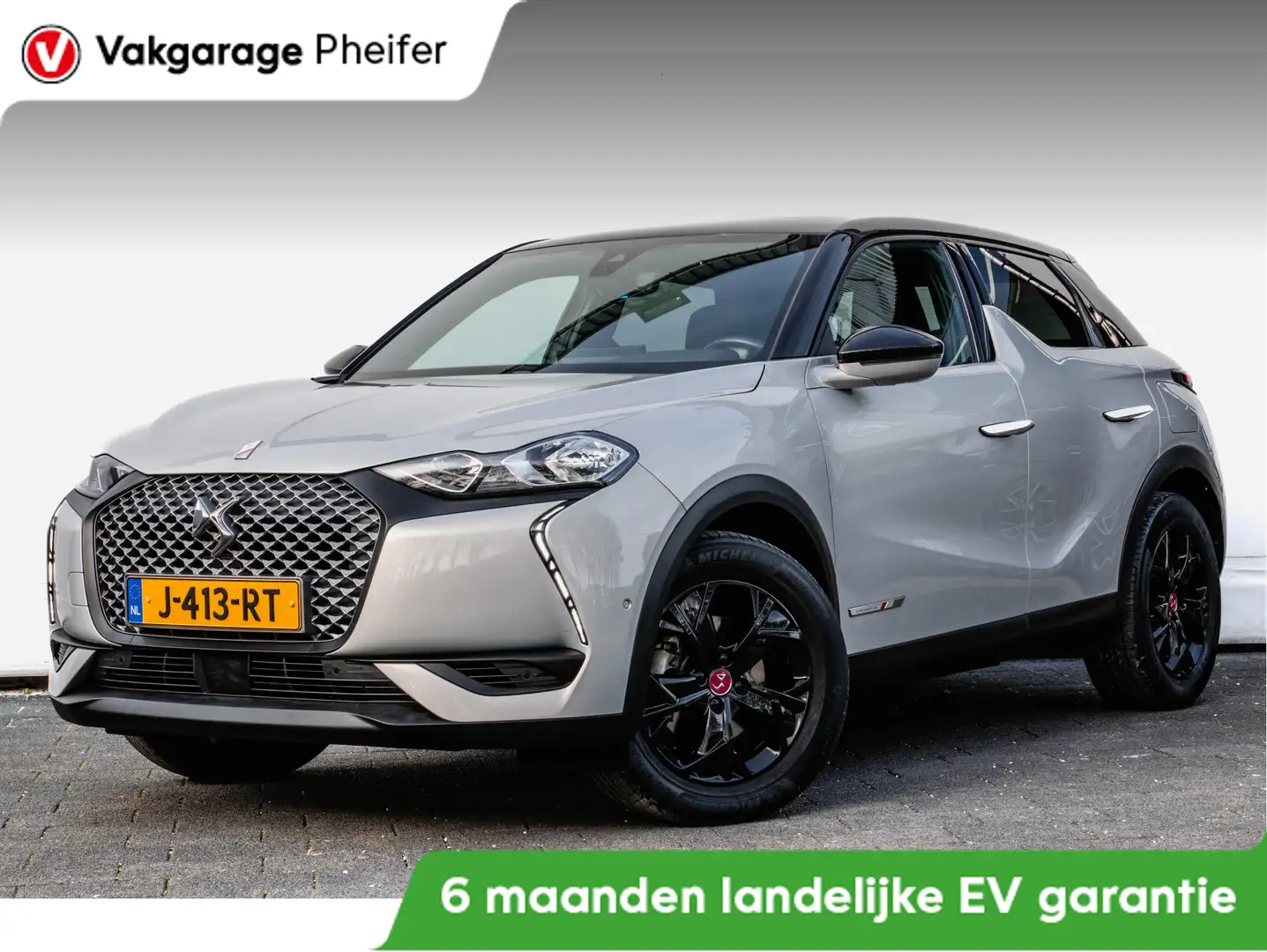 DS Automobiles DS 3 Crossback E-Tense Performance line 50 kWh 3-Fase/ Stoelverwa Gris - 1