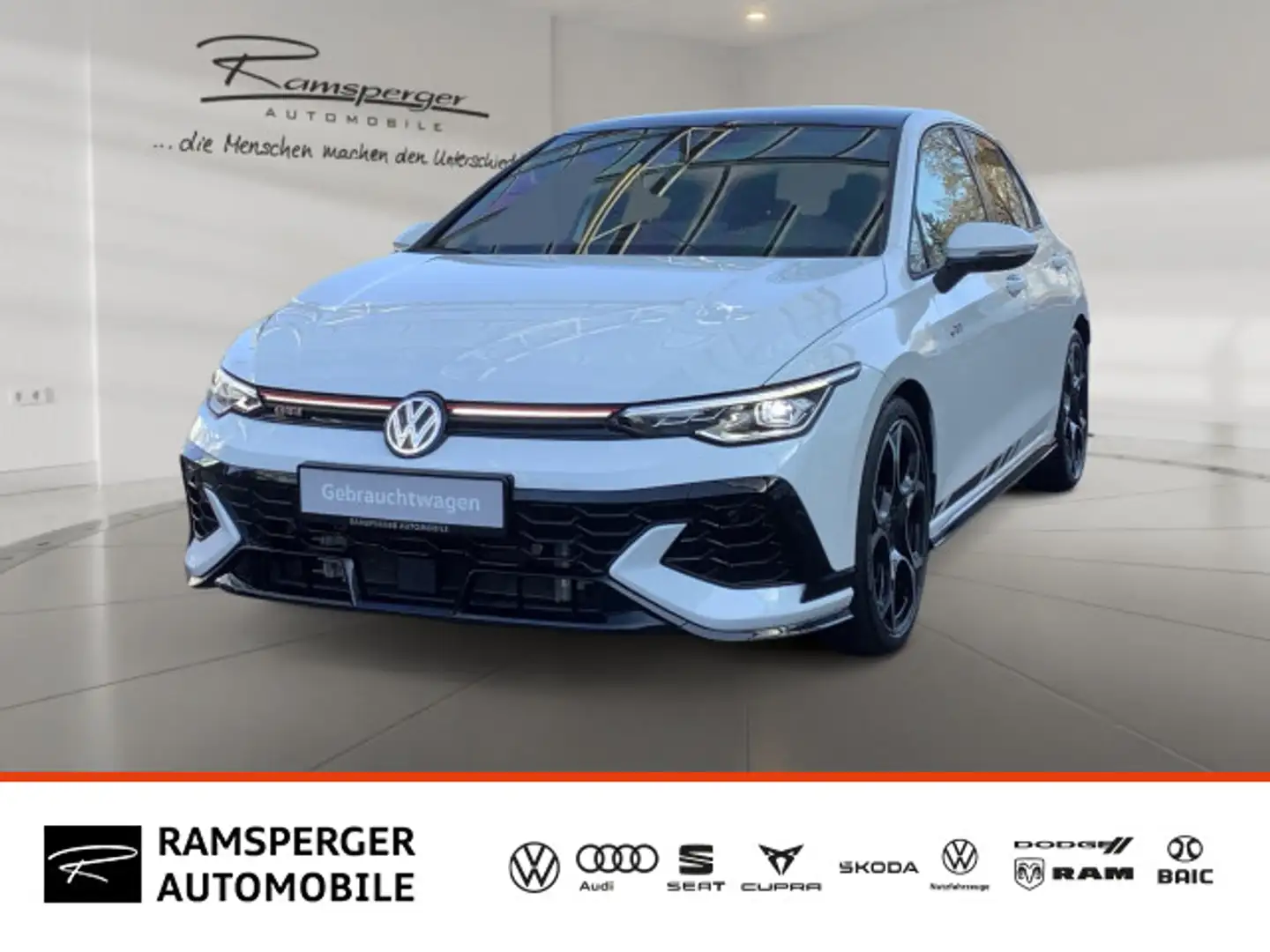 Volkswagen Golf 2.0 TSI DSG GTI Clubsport Facelft Pano Weiß - 1