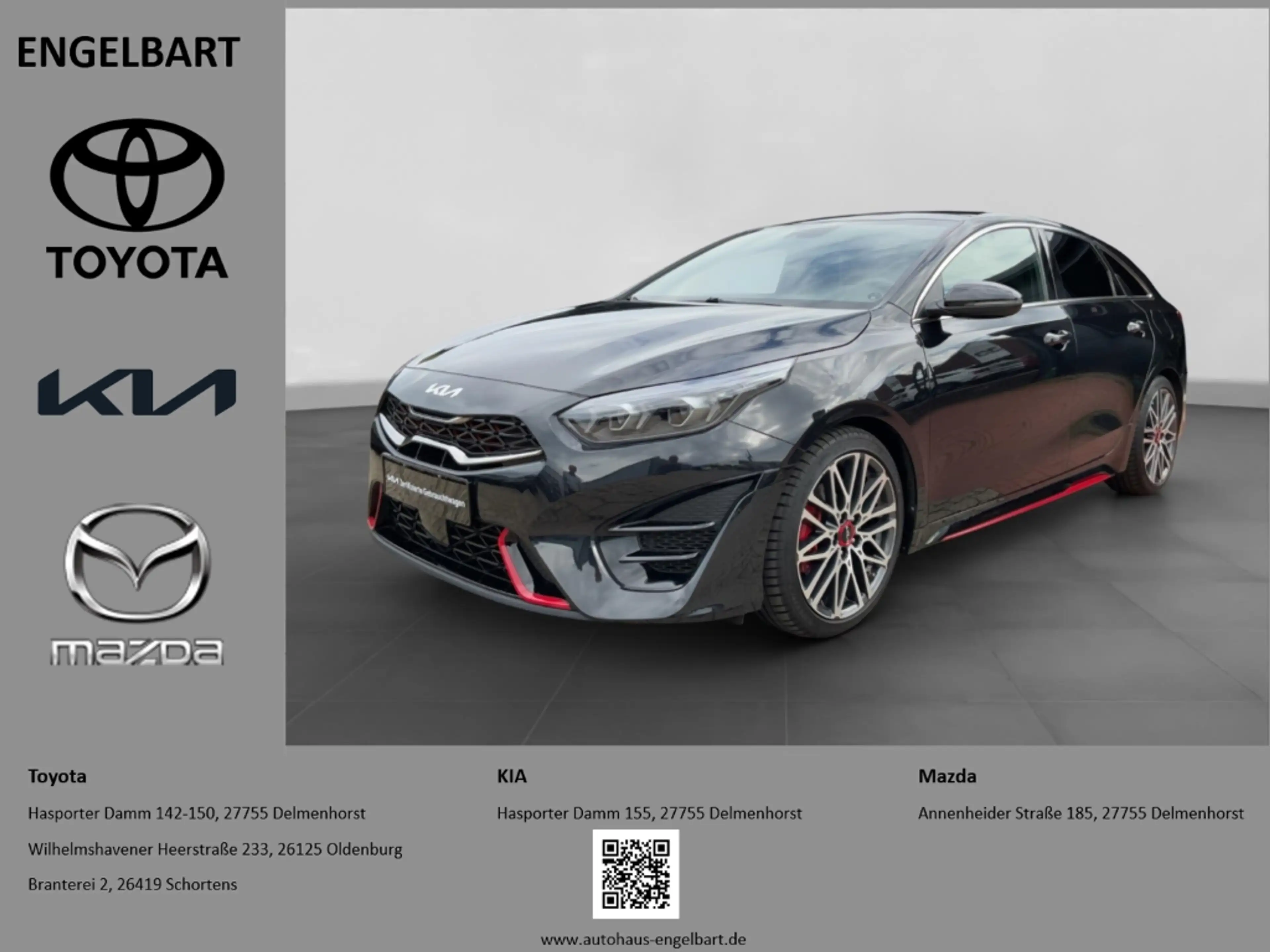 Kia ProCeed / pro_cee'd GT El. Panodach Navi Leder Digitales Cockpit Memor