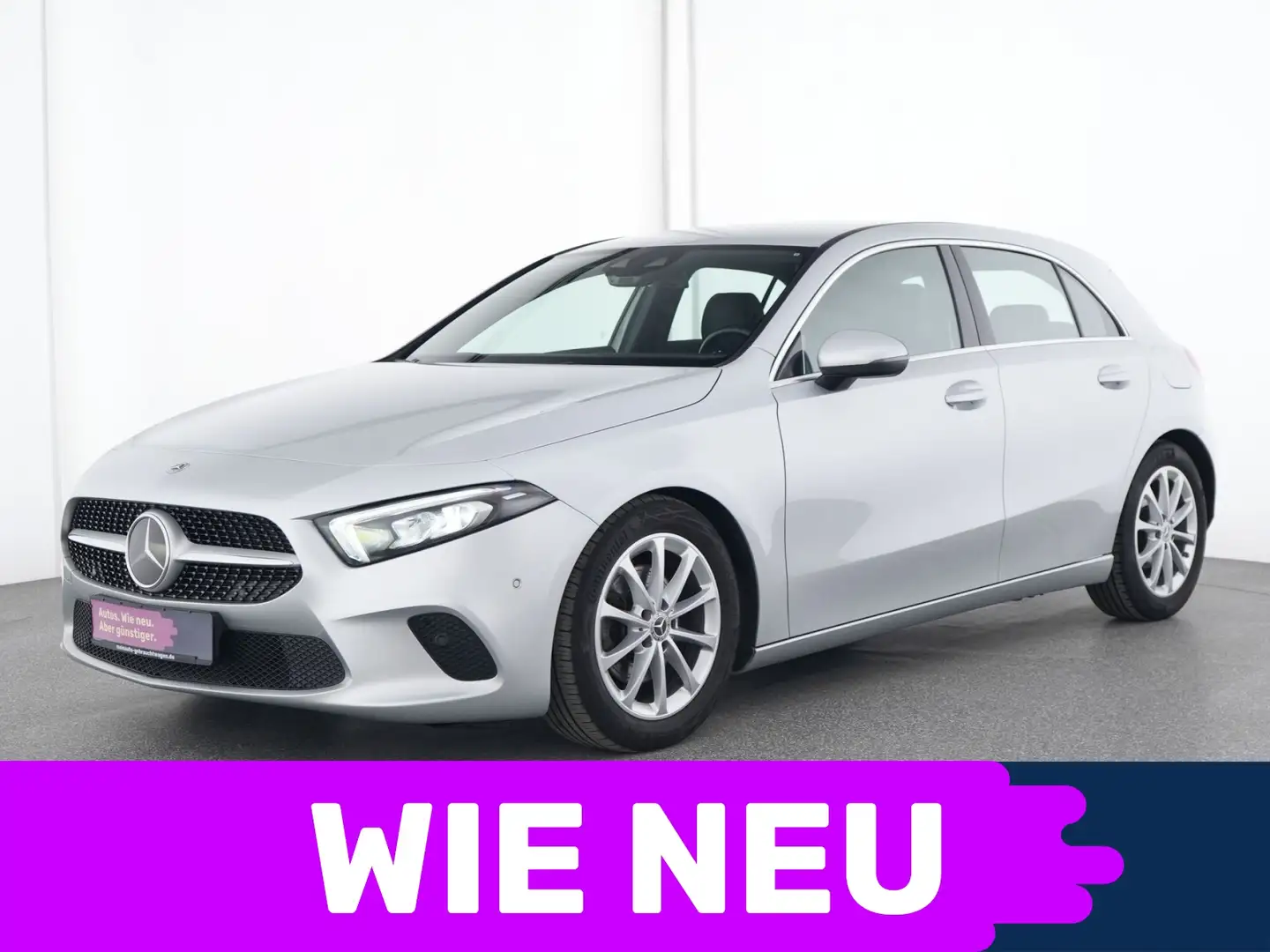 Mercedes-Benz A 200 Progressive Standheiz.|Navi|LED|SHZ|Kamera srebrna - 1