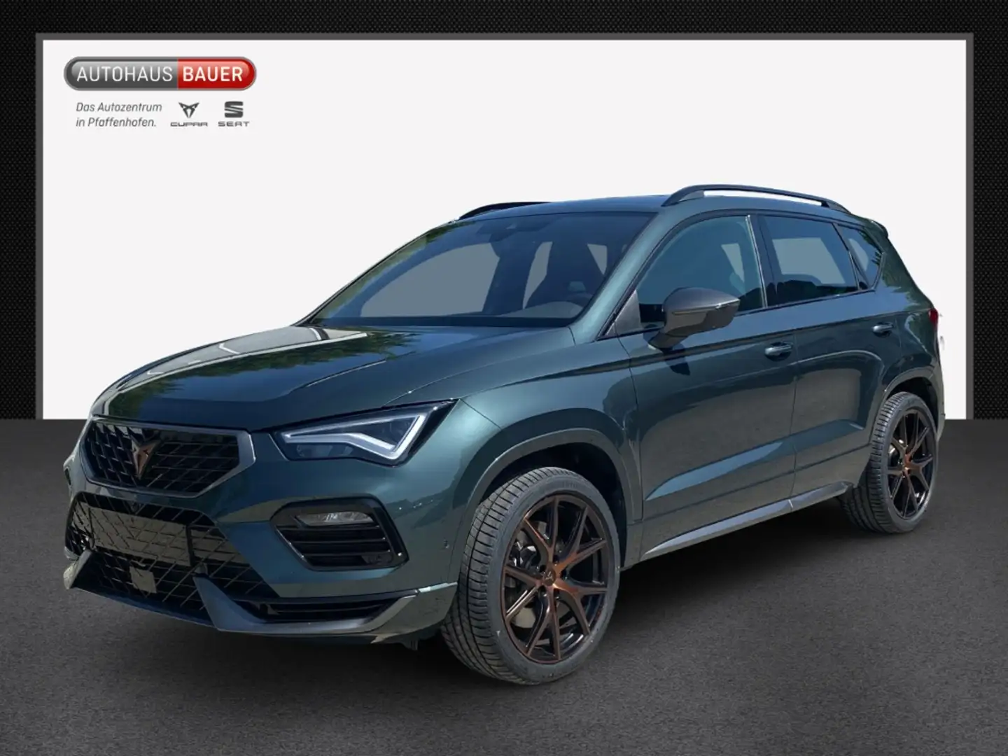 CUPRA Ateca 4Drive ABT 360PS 2.0 TSI SPURVERBREIT PANORAMADACH Grau - 1