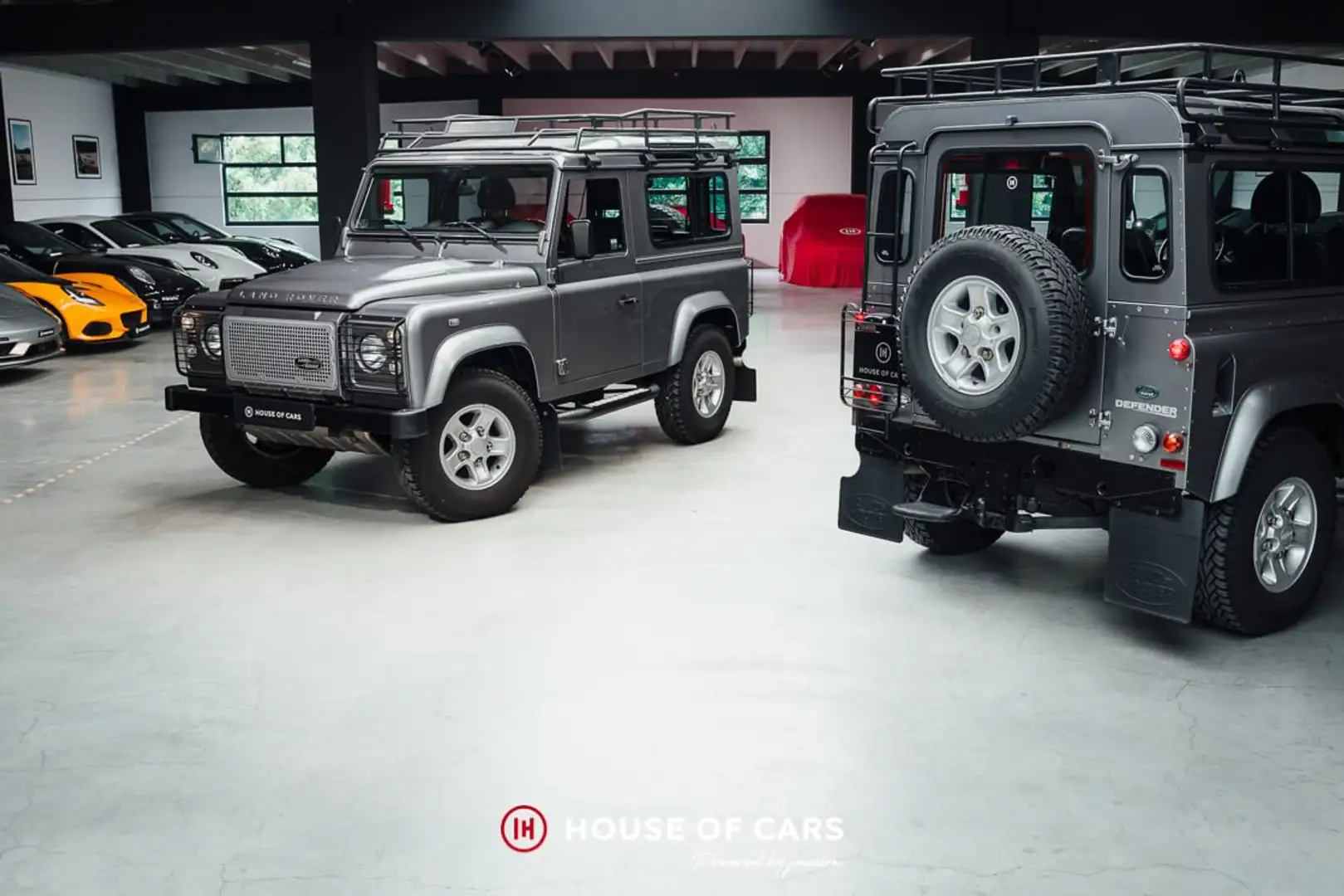 Land Rover Defender 90 TD4 HARD TOP – BELGIAN VAN CAR Grey - 1