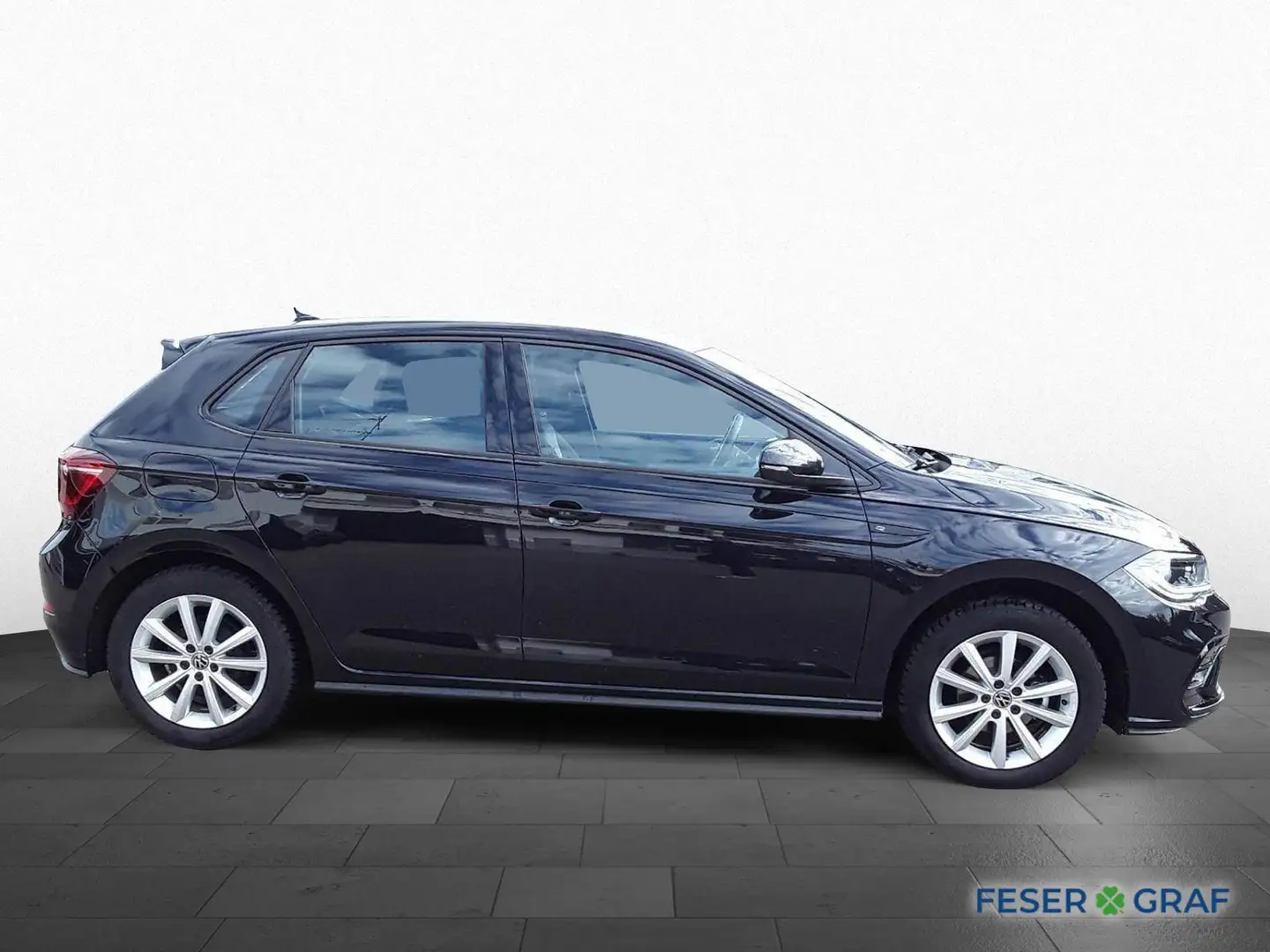 Volkswagen Polo 1.0 TSI DSG R-Line NAVI KAM ACC IQ.LIGHT Schwarz - 2