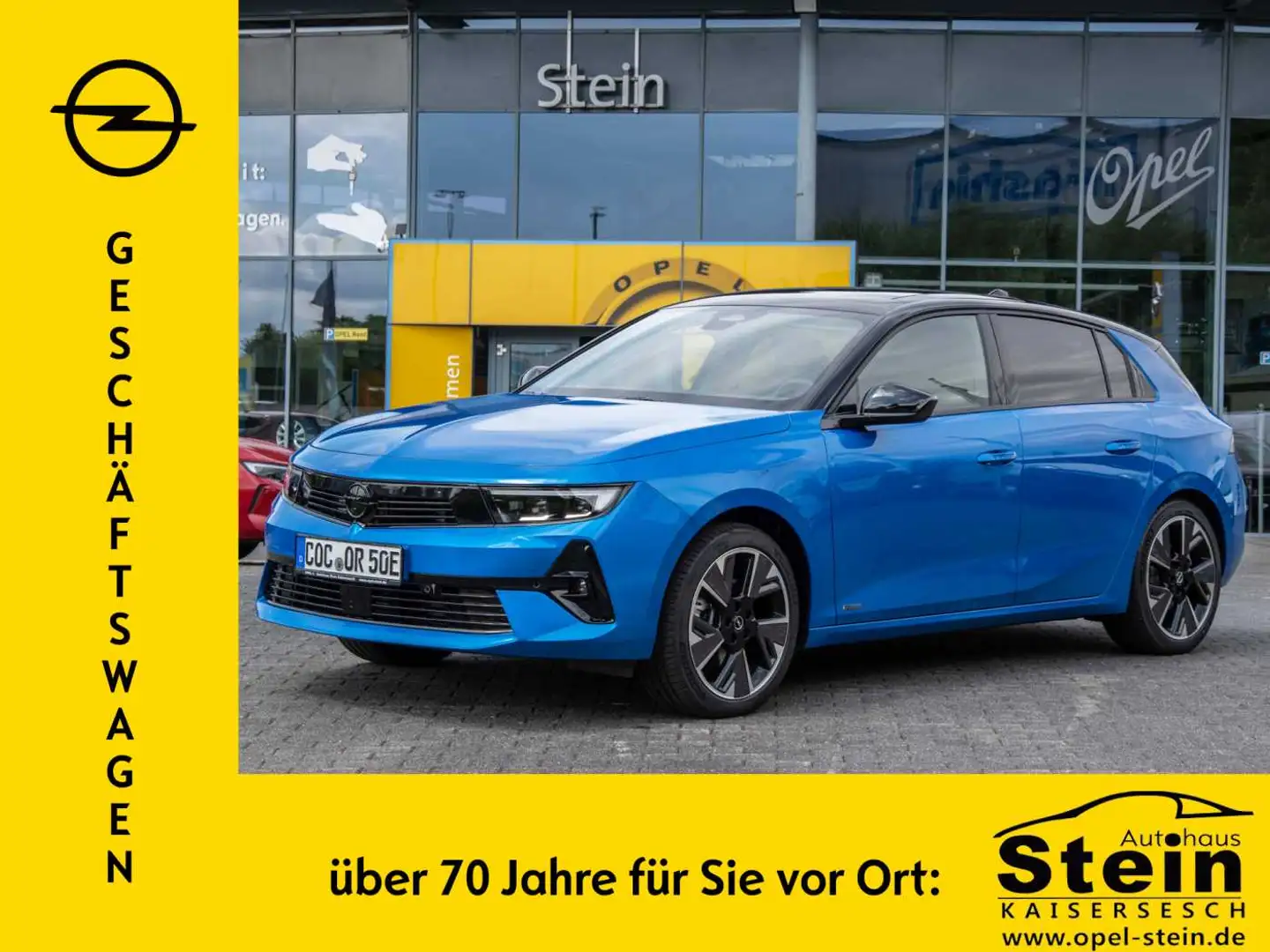 Opel Astra Electric GS, 115 kW, Ultim.Paket, Alcantara, Int.D Bleu - 1