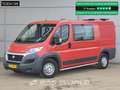 Fiat Ducato 130pk Dubbel Cabine L2H1 Trekhaak Airco Camera Wer Rood - thumbnail 1