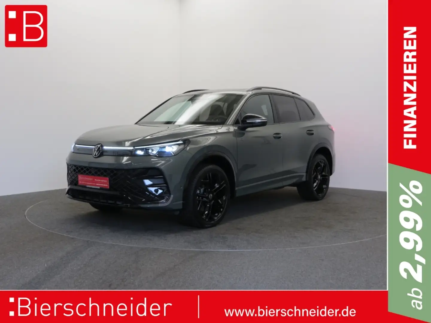 Volkswagen Tiguan 2.0 TDI DSG 4Mo. R-Line Black Style DIGITAL COCKPI Grün - 1