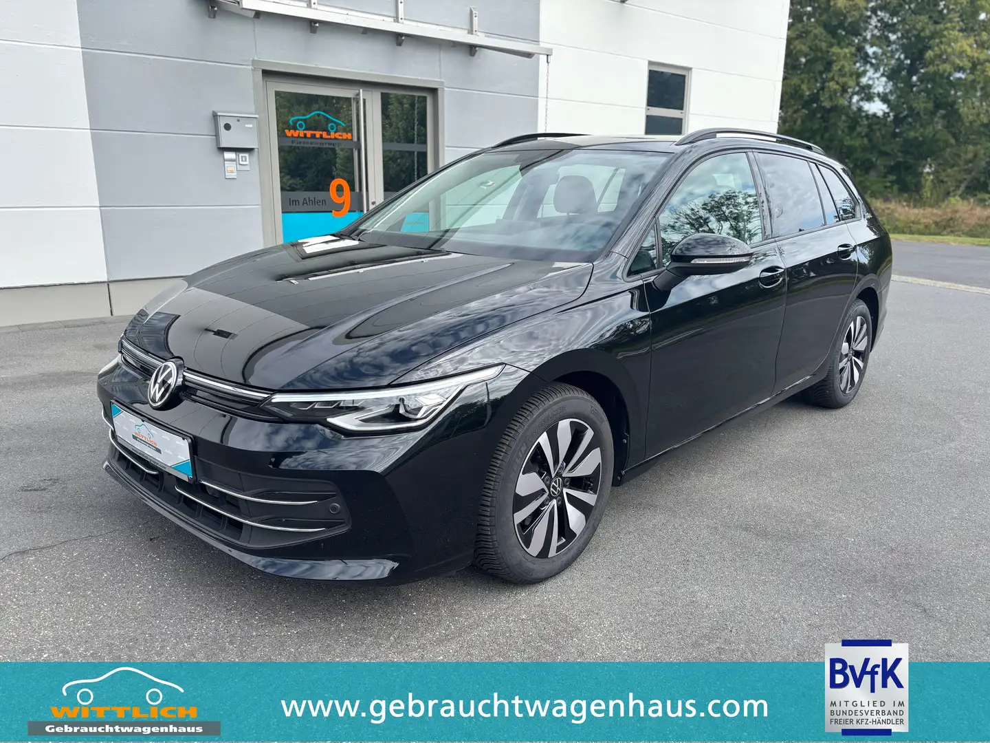 Volkswagen Golf Variant 1.5 TSI - "GOAL" +Anhängerkupplung +Garantie Zwart - 1