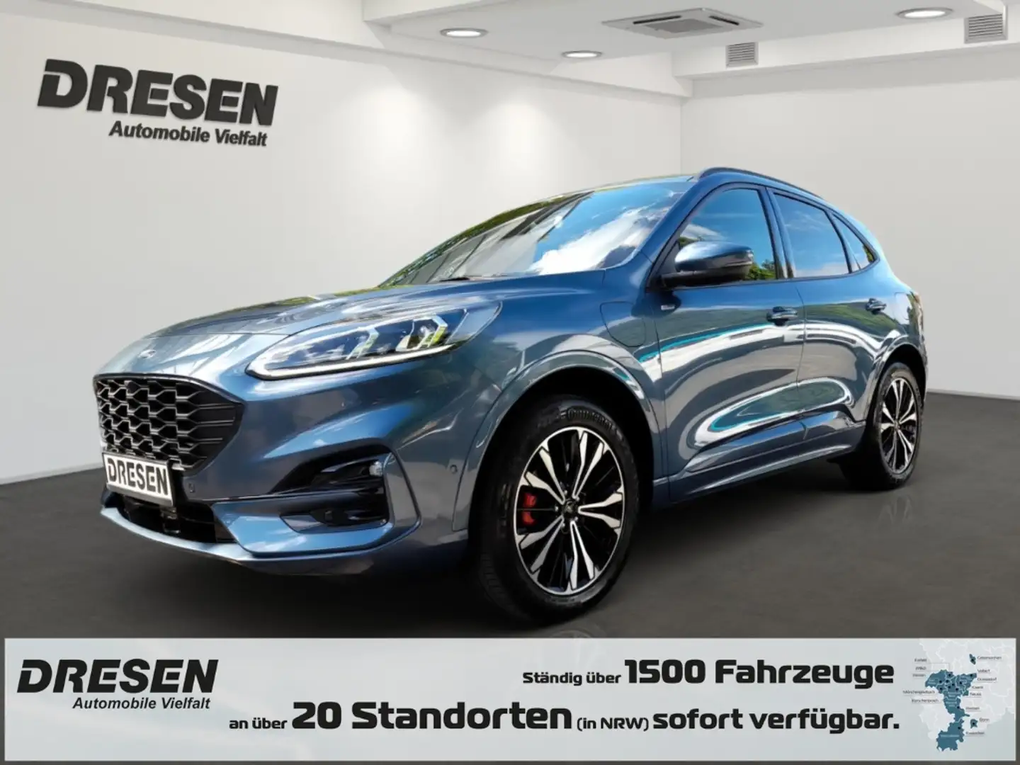 Ford Kuga ST-Line X 2.5l PHEV AT HUD AHK-klappbar Navi Digit Blauw - 1