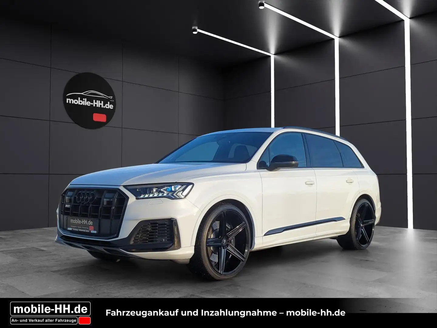 Audi SQ7 4.0*MATRIX*PANO*LUFT*7SITZER*S-LINE* Weiß - 1