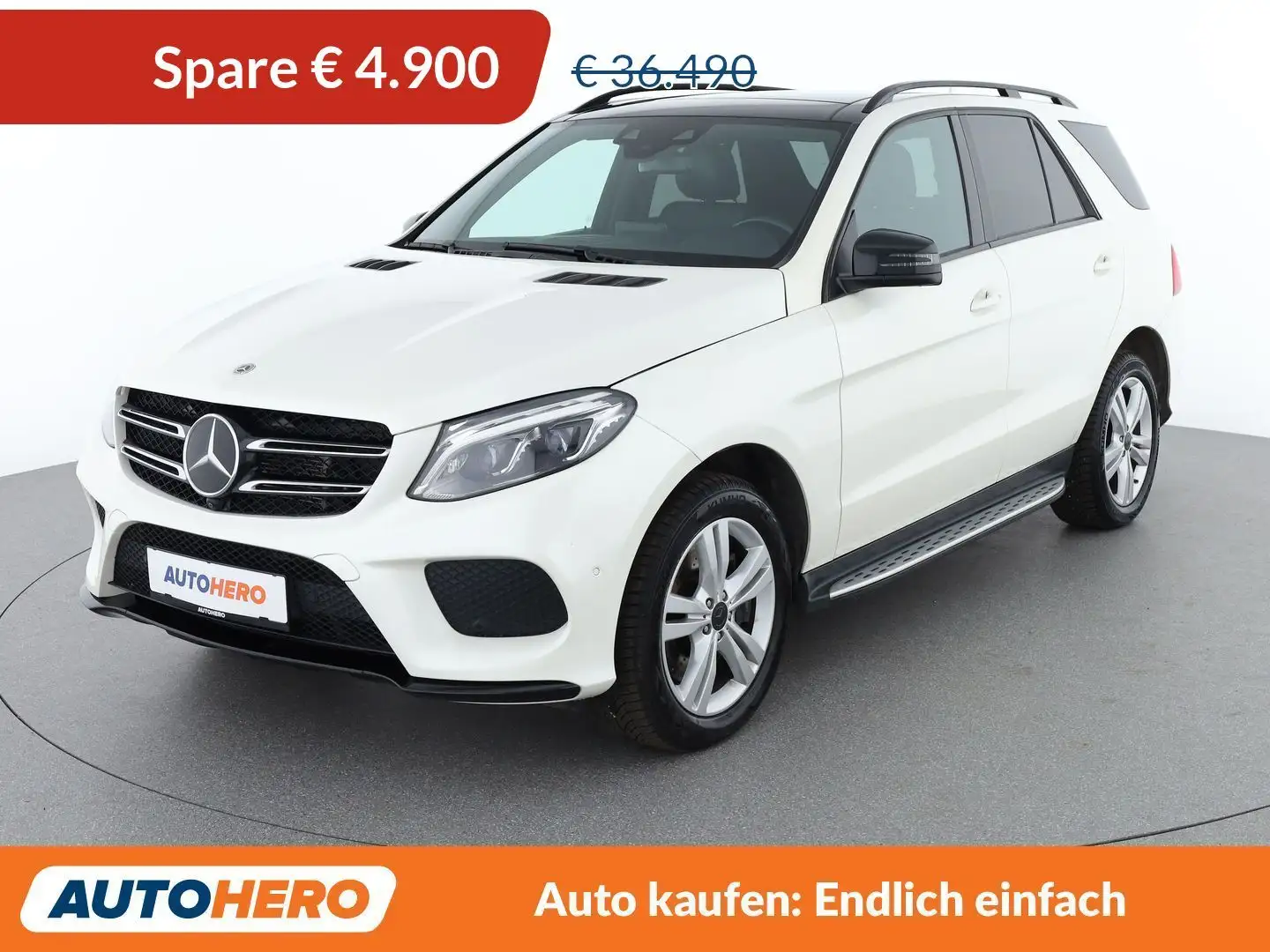 Mercedes-Benz GLE 500 GLE 500e 4Matic AMG Line Weiß - 1
