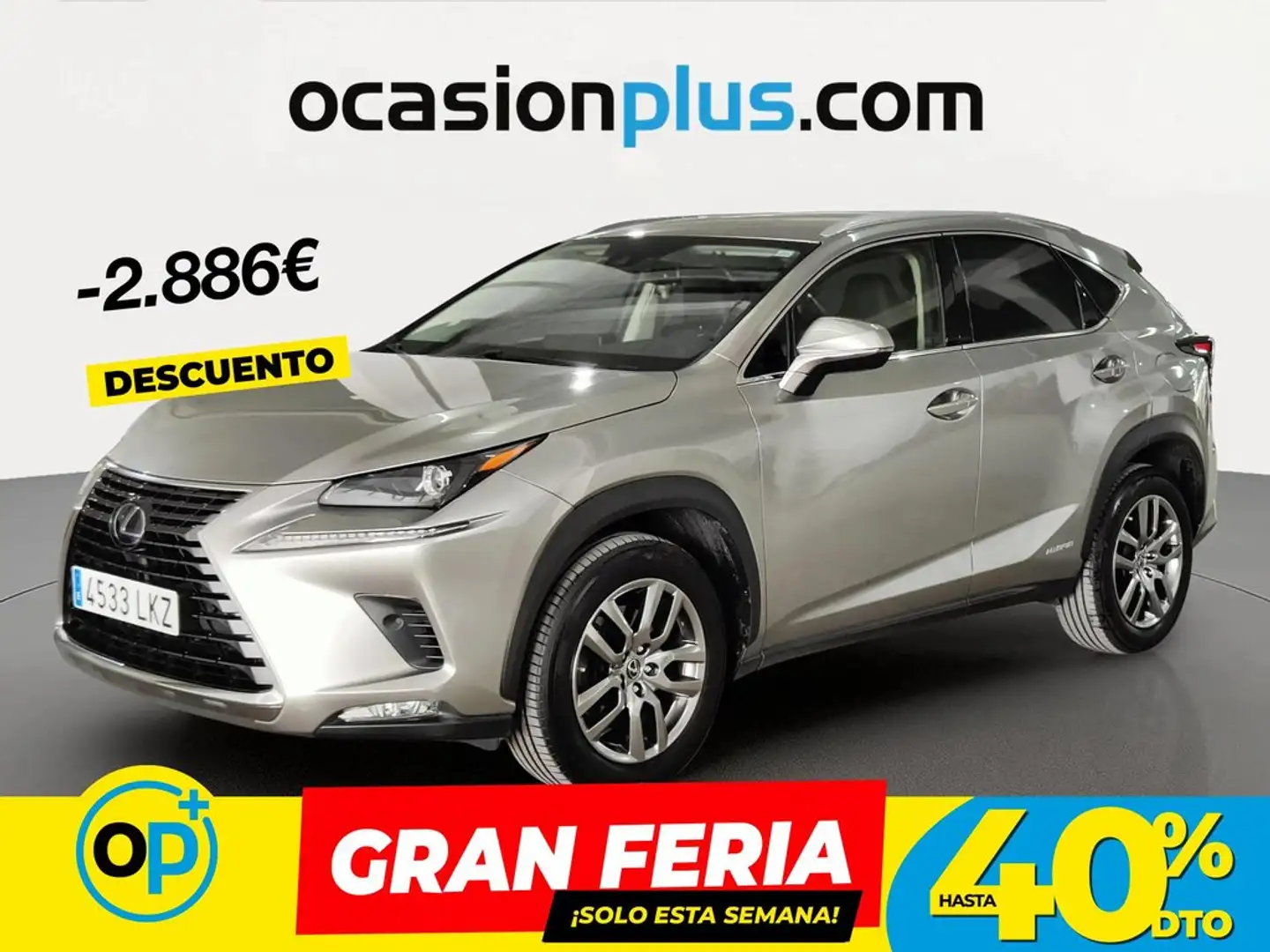 Lexus NX 300 300h Executive Navigation 4WD Gris - 1