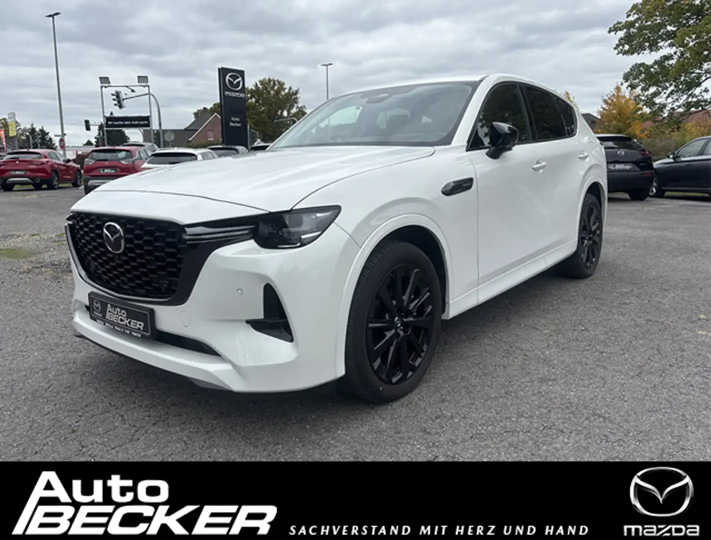 Mazda CX-60 PHEV Homura | 360° Kamera | Panoramadach | Navi Blanc - 1