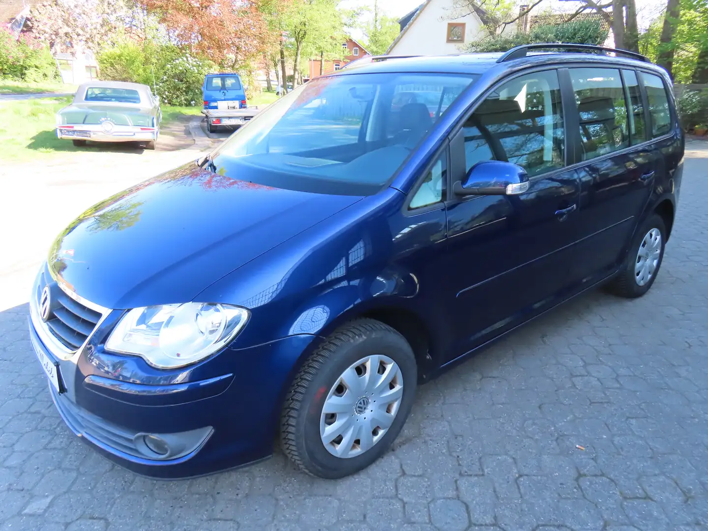 Volkswagen Touran 1.9 TDI Trendline DSG *HU neu*nur 135 TKM*Tempomat Blau - 2