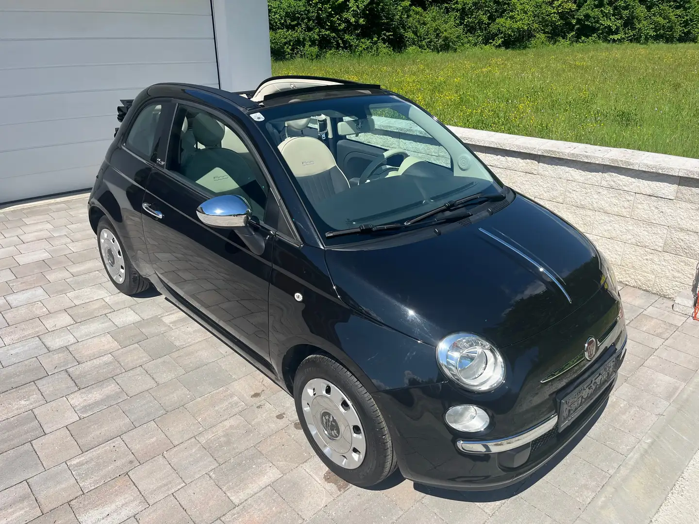Fiat 500C Fiat 500C 1,2 69 Cabrio Pickerl NEU Reifen NEU Negro - 1