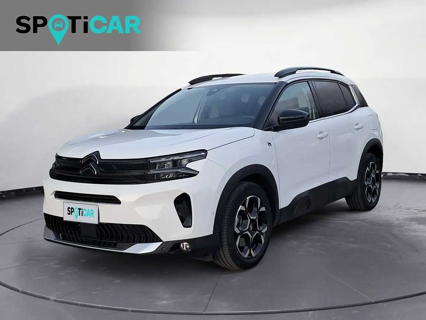 Citroen C5 Aircross HYBRID 225 e-EAT8 Feel Pack Blanc - 1