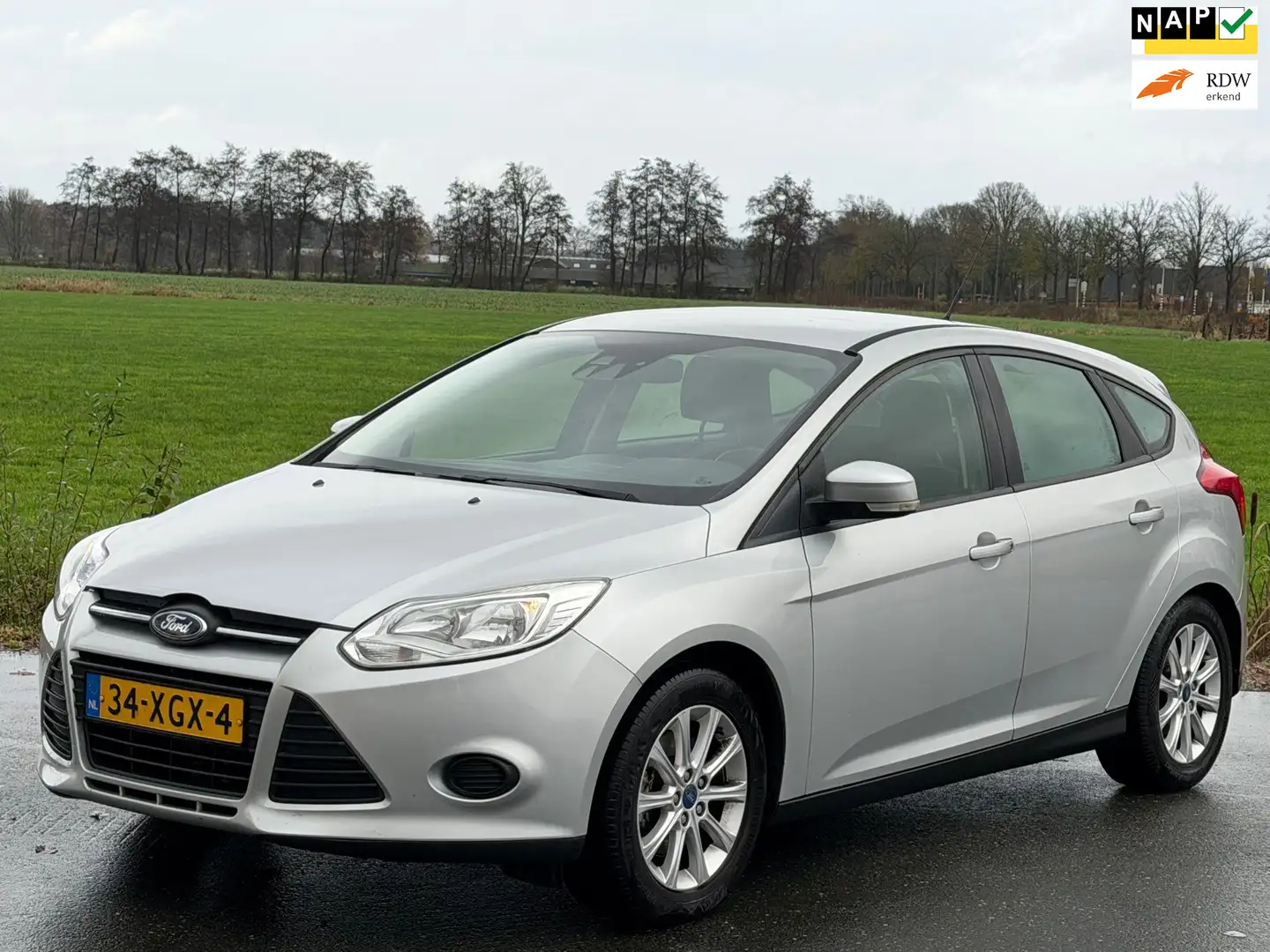 Ford Focus 1.0 EcoBoost Trend | Nap | Netjes Gris - 1