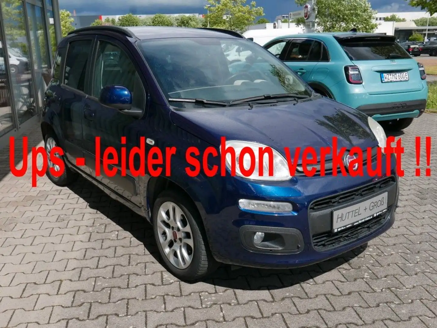 Fiat New Panda TwinAir Turbo LOUNGE Start&Stopp 85PS Albastru - 1