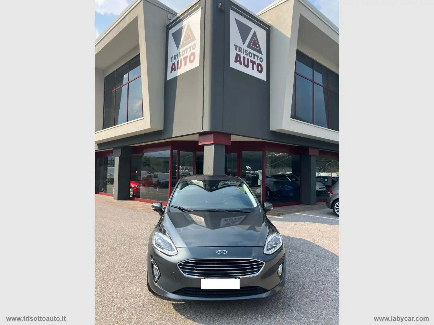 Ford Fiesta 1.1 85 CV 5p. Titanium Grigio - 1