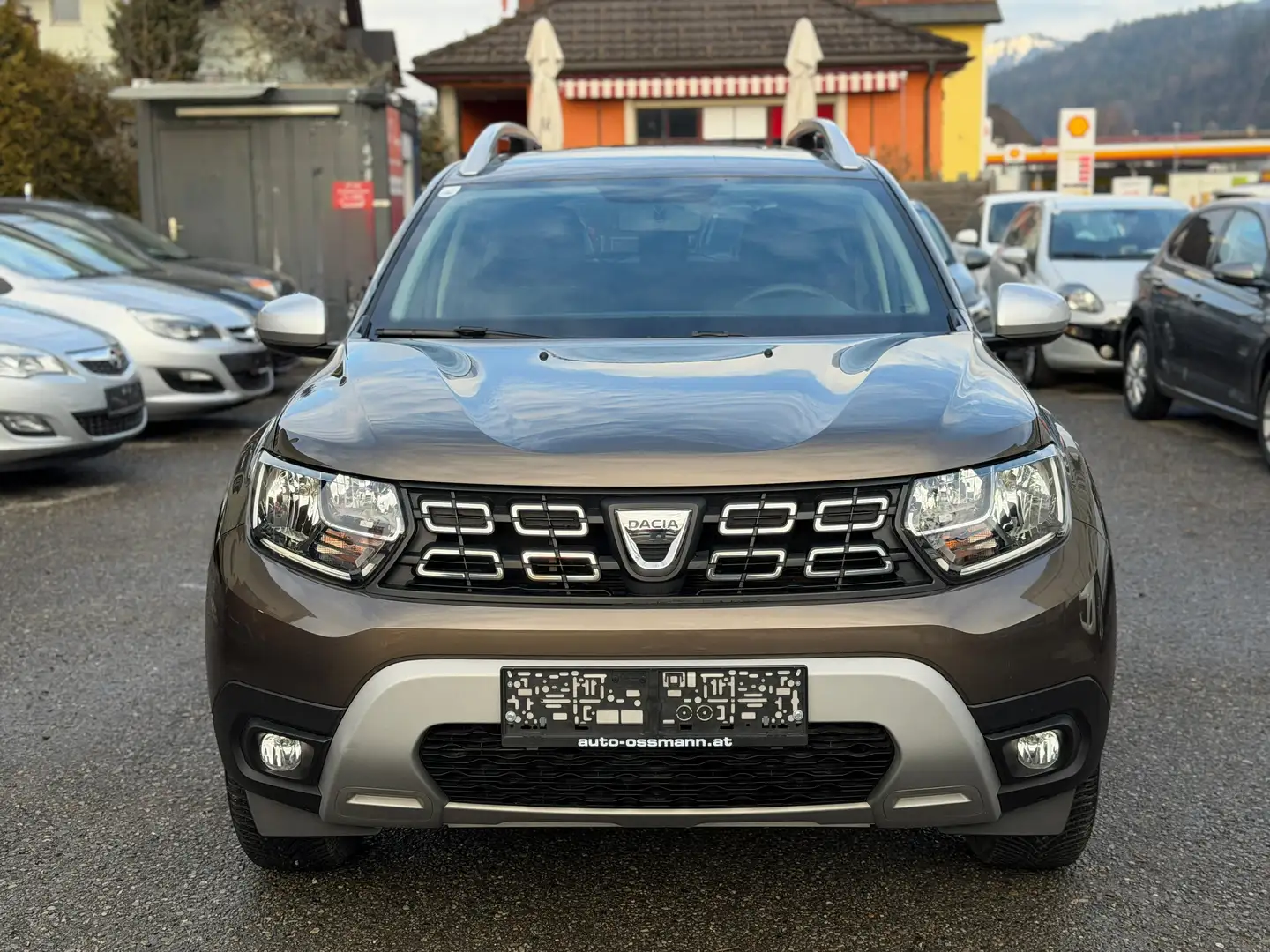 Dacia Duster Prest. dci ALLRAD1.BES.NUR 37000 KM TÜV NEU AHK Braun - 2