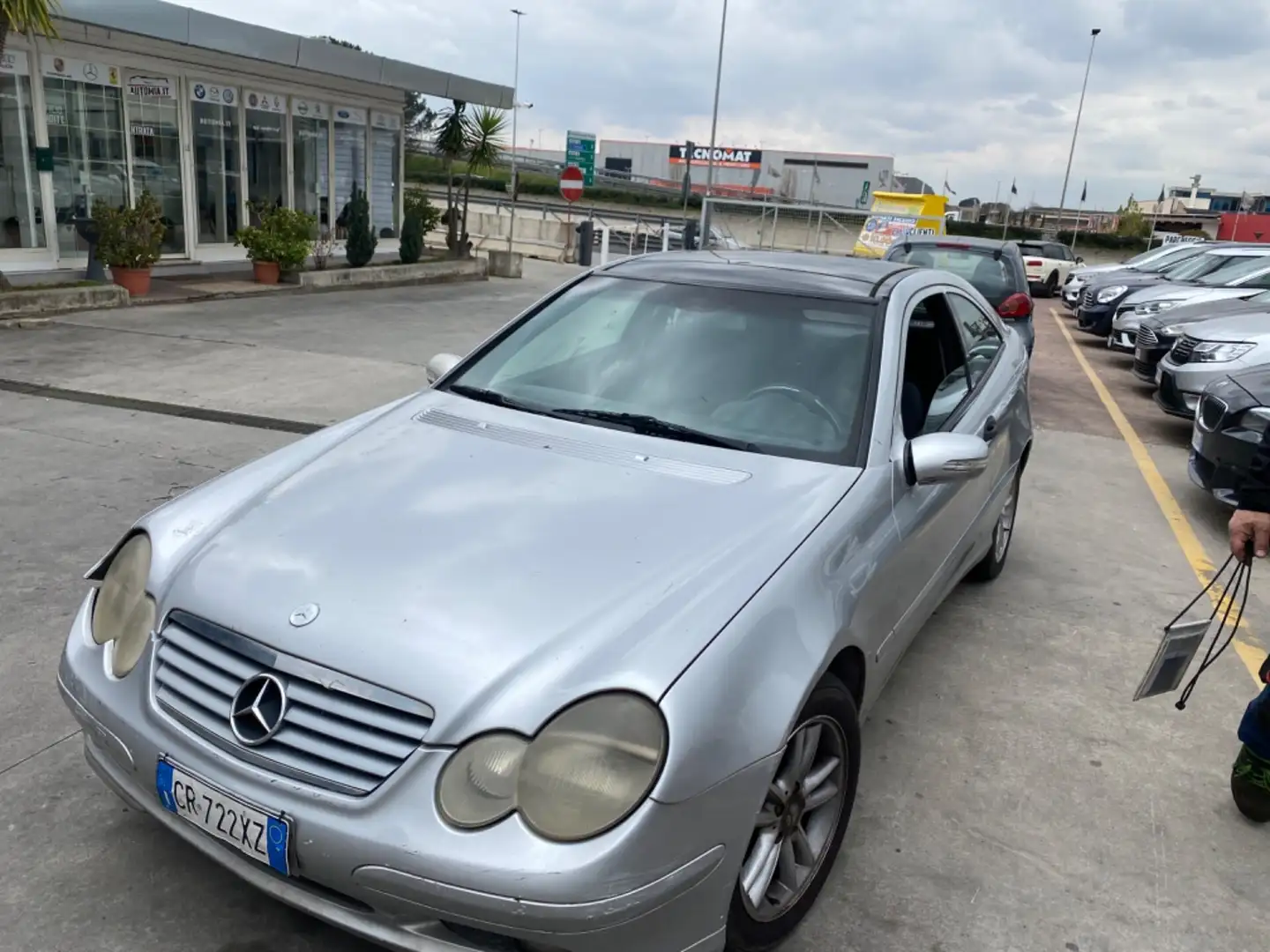 Mercedes-Benz C 220 C 220 CDI cat Sportcoupé Elegance Grigio - 2
