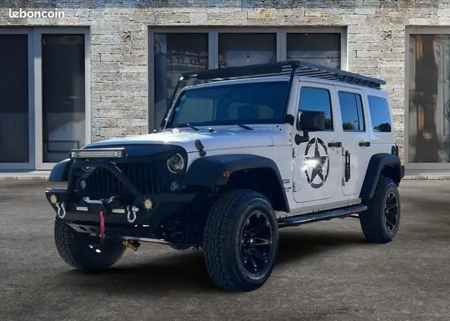 Jeep Wrangler top config 2.8 crd 200 unlimited awd bvm plus de 15000 d'equipements pas malus