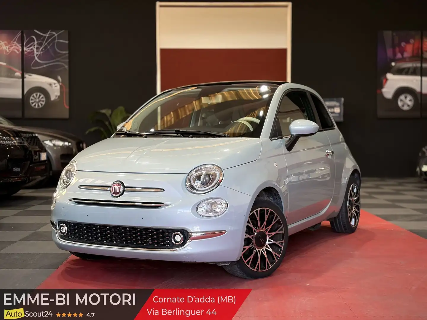 Fiat 500 500 1.0 Hybrid Blau - 1