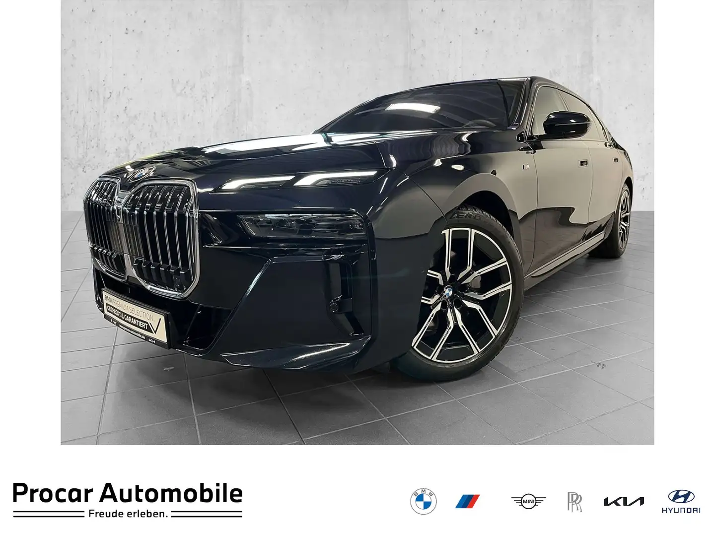 BMW 740 d xDrive M Sport SAG+INTEGRAL-AKTIVL.+ICONIC GLOW+ Noir - 1