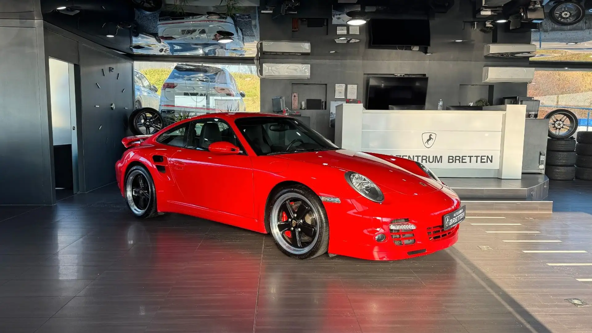 Porsche 911 Turbo Coupe*Sport-Chrono-Paket*PCM*Bose Rot - 2