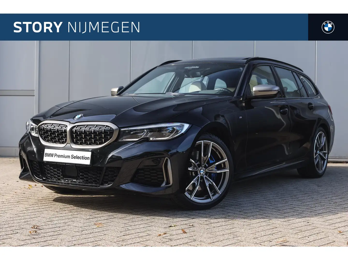 BMW 340 3 Serie Touring M340i xDrive High Executive Automa Noir - 1