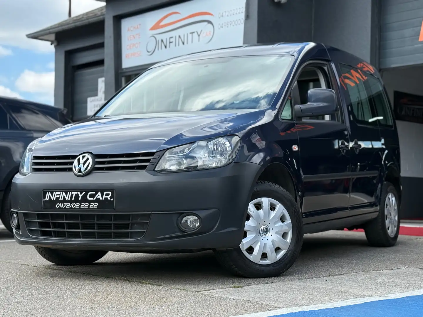 Volkswagen Caddy Caddy Life 1.6 CR TDi Dark Blauw - 2