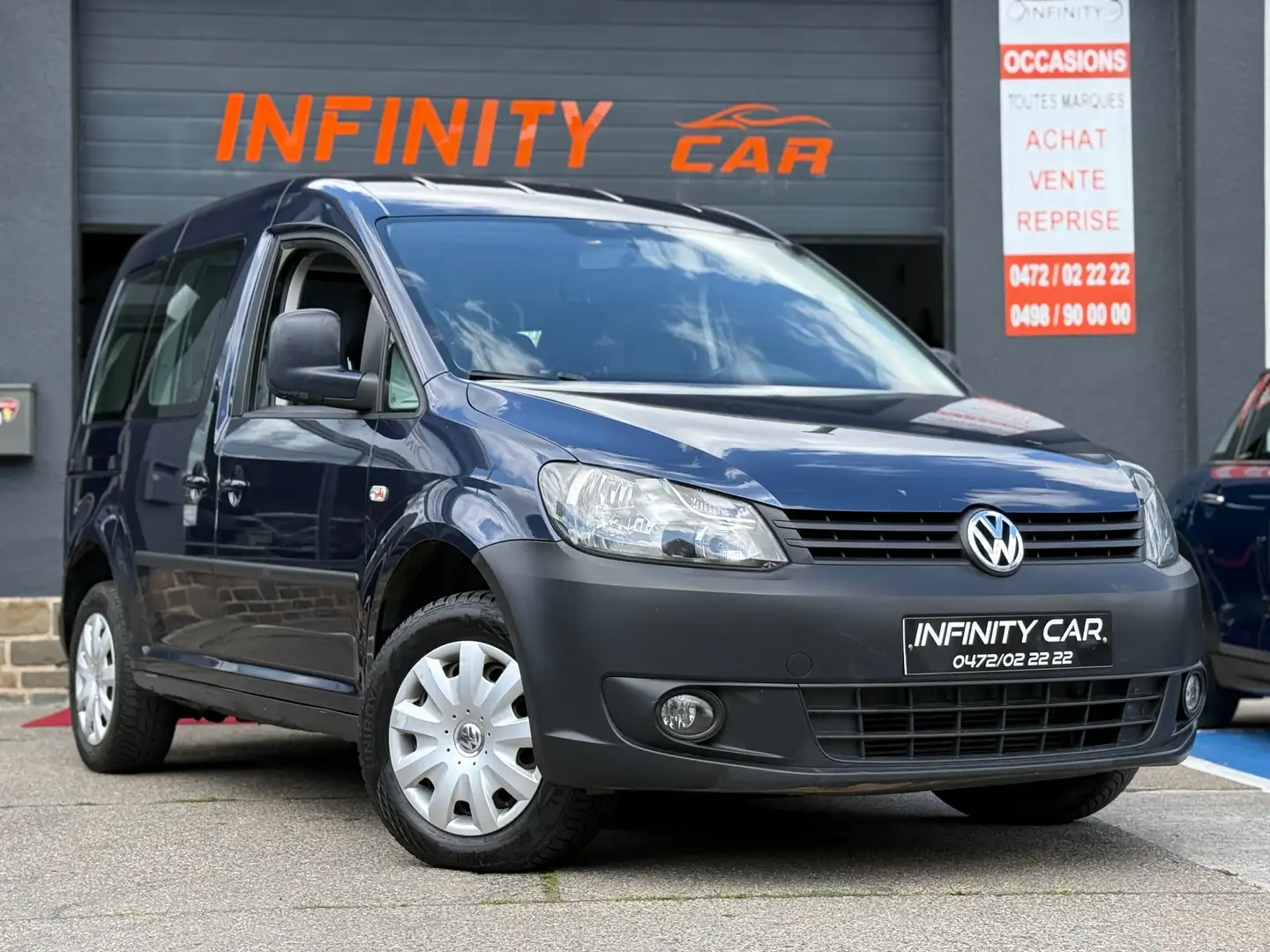 Volkswagen Caddy Caddy Life 1.6 CR TDi Dark Blauw - 1