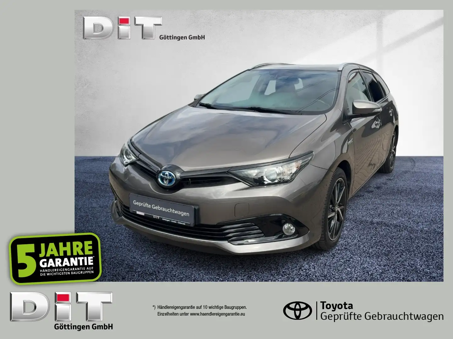 Toyota Auris 1.8 Touring Sports 5 Jahre Garantie Gris - 1