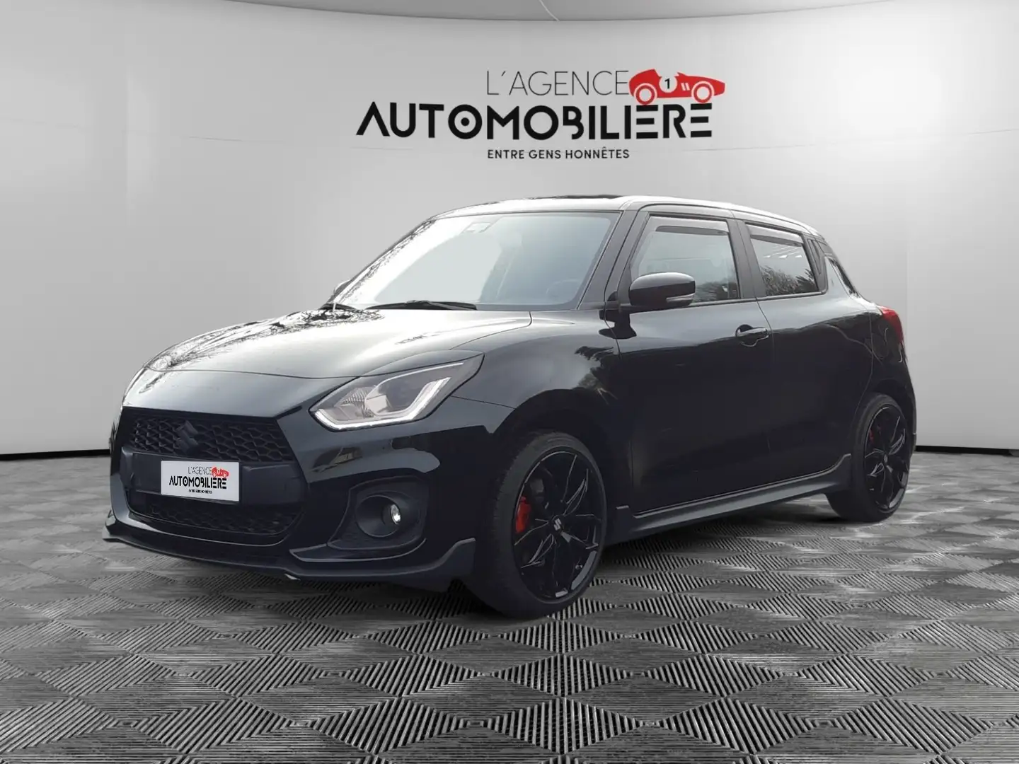Suzuki Swift Sport 1.4 Turbo Boosterjet 48V/ Garantie Suzuki Zwart - 1