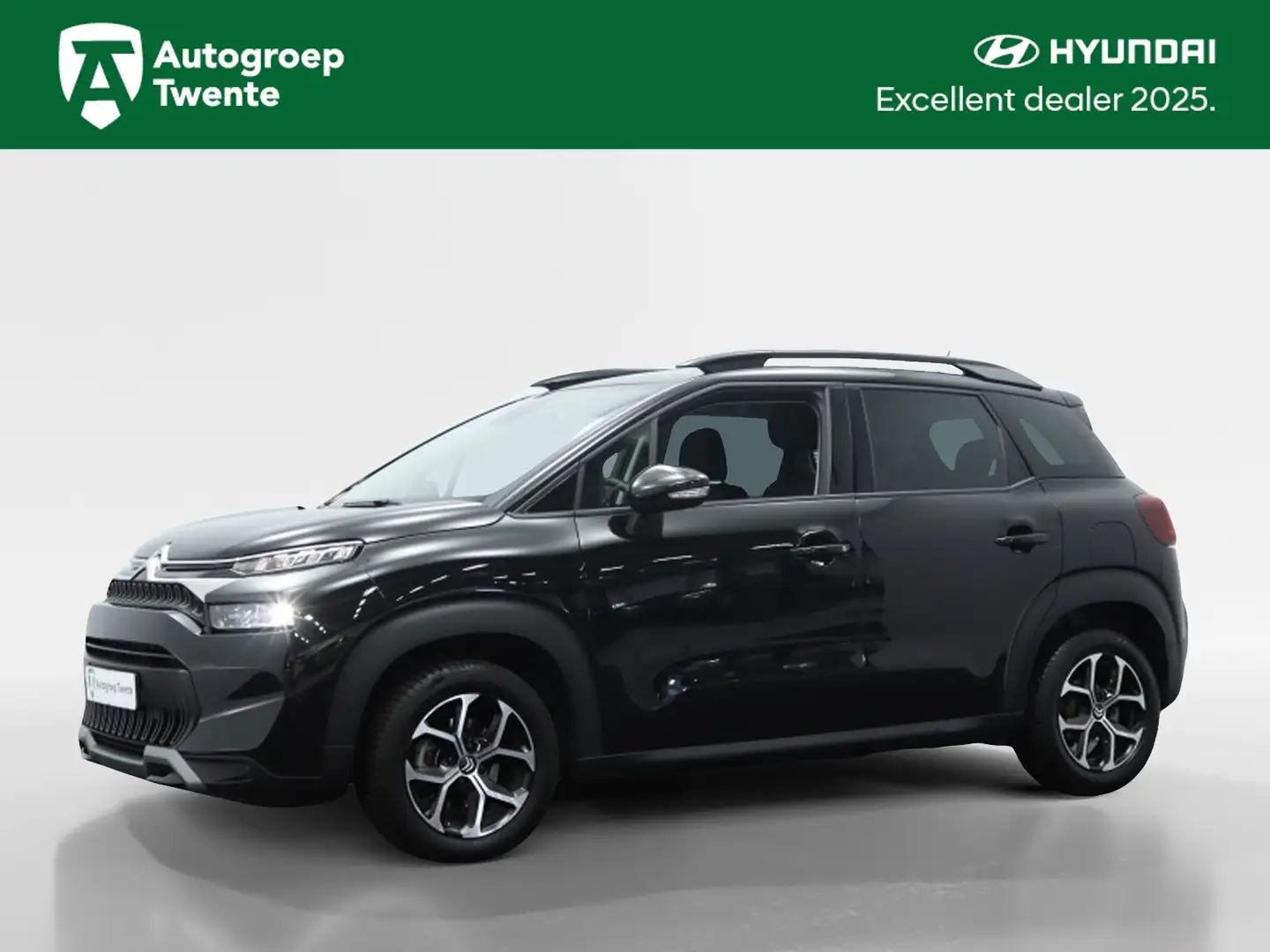 Citroen C3 Aircross 1.2 PureTech 110 Plus | private lease vanaf 429,- Zwart - 1