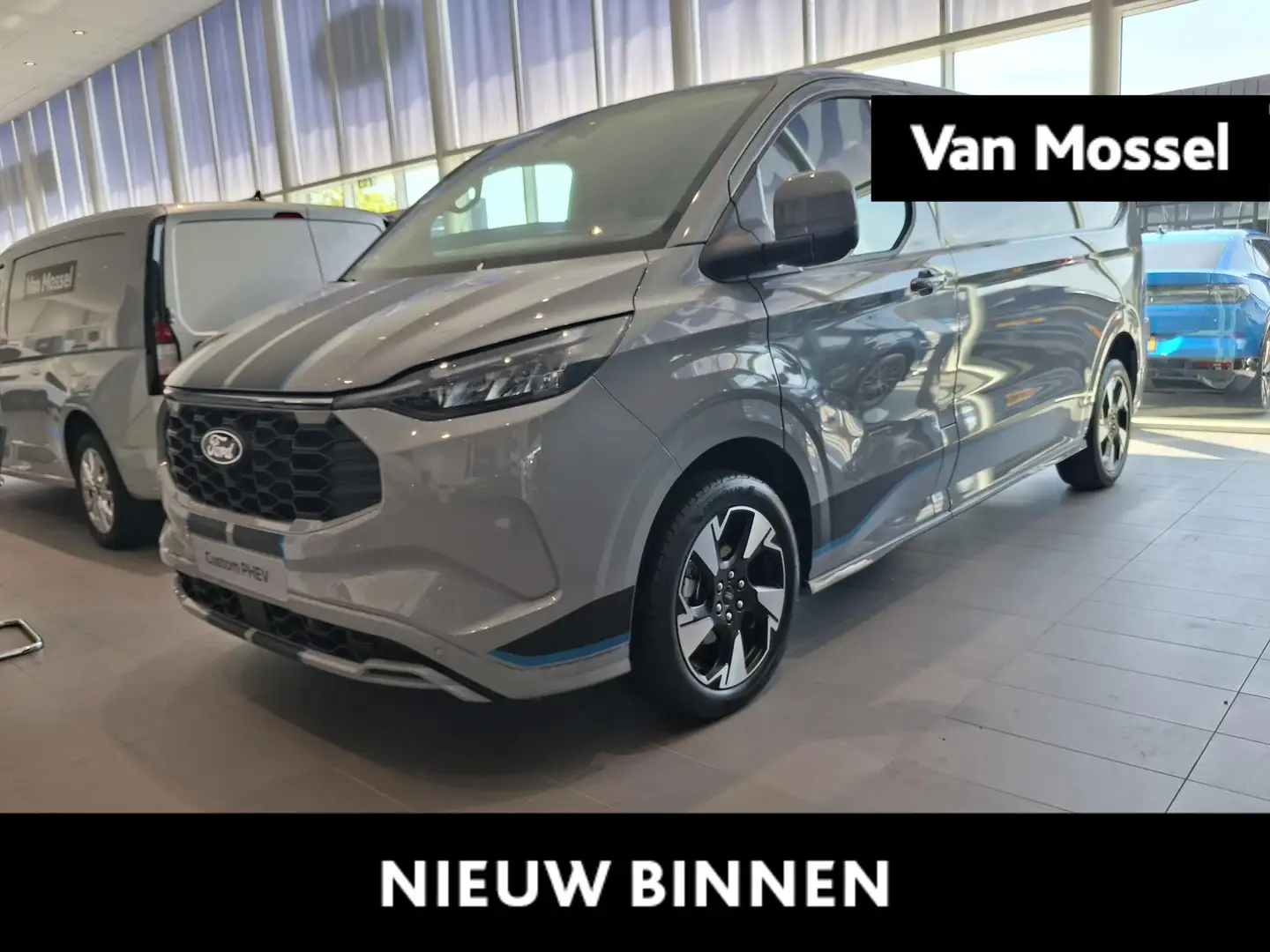 Ford Transit Custom 320 2.5 PHEV L2H1 Sport | 19 INCH VELGEN | INKLAPB Gris - 1