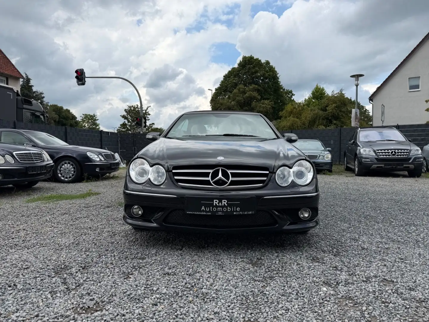 Mercedes-Benz CLK 500 Cabrio Avantgarde AMG PAKET HarmanKardon Schwarz - 2