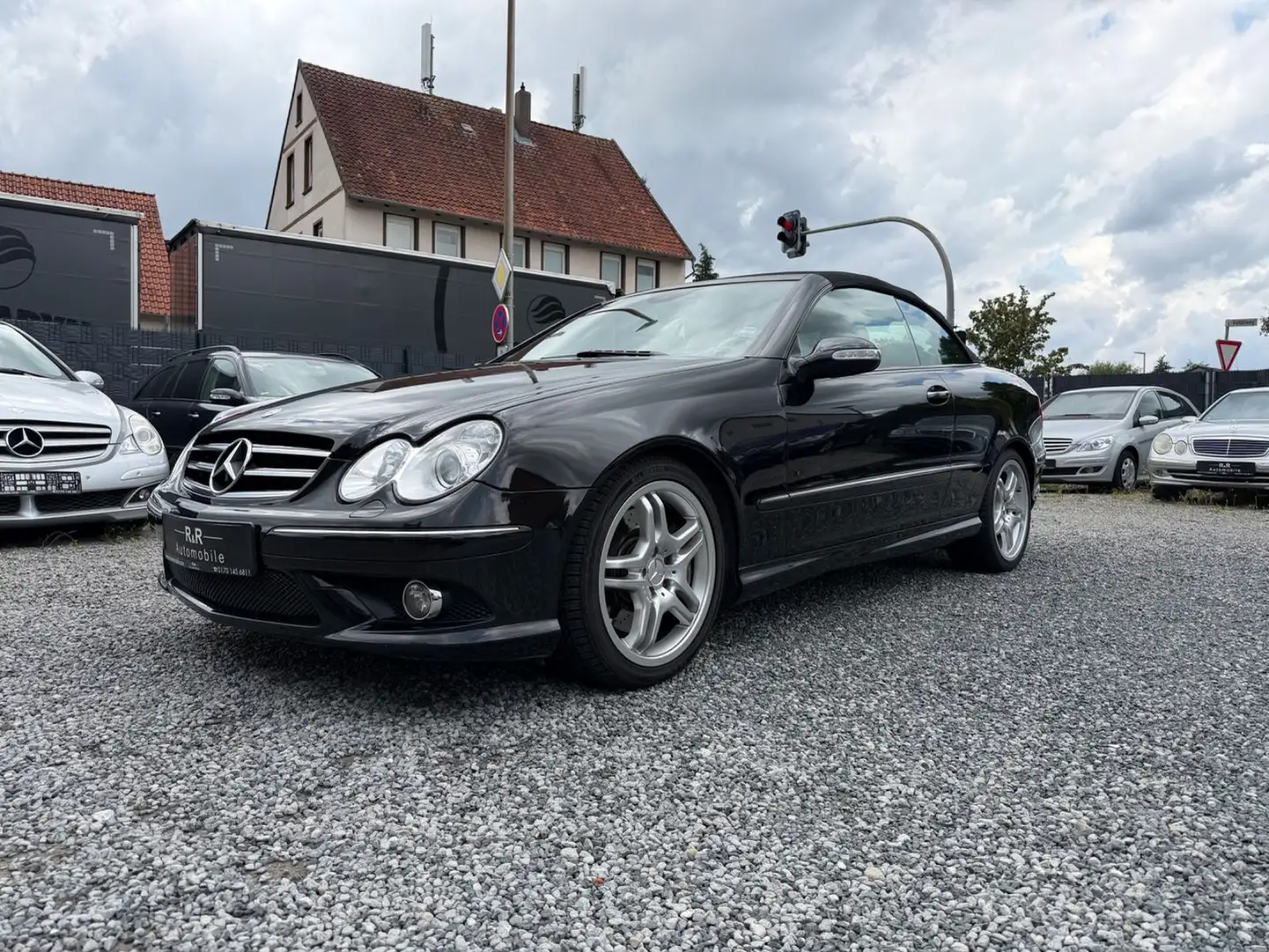 Mercedes-Benz CLK 500 Cabrio Avantgarde AMG PAKET HarmanKardon Schwarz - 1