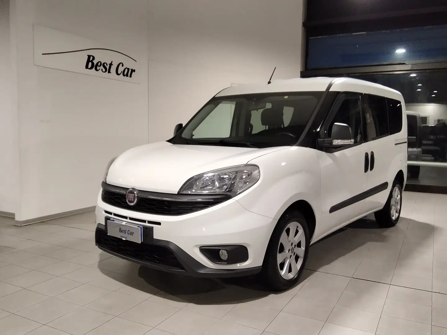 Fiat Doblo Doblo 1.6 mjt 16v Easy 95cv VETTURA Blanc - 1