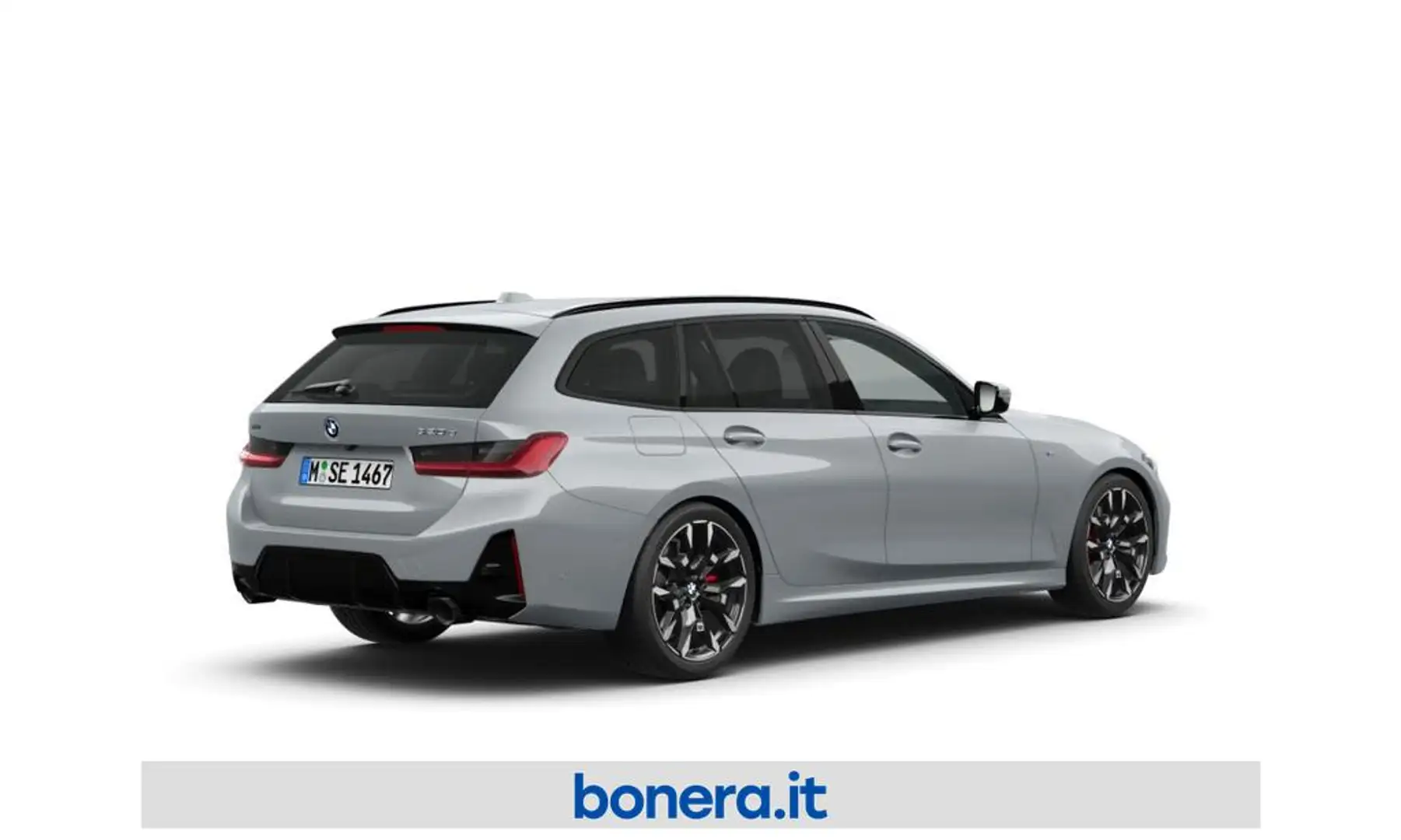 BMW 320 d Touring mhev 48V xdrive MSport Pro auto Grigio - 2