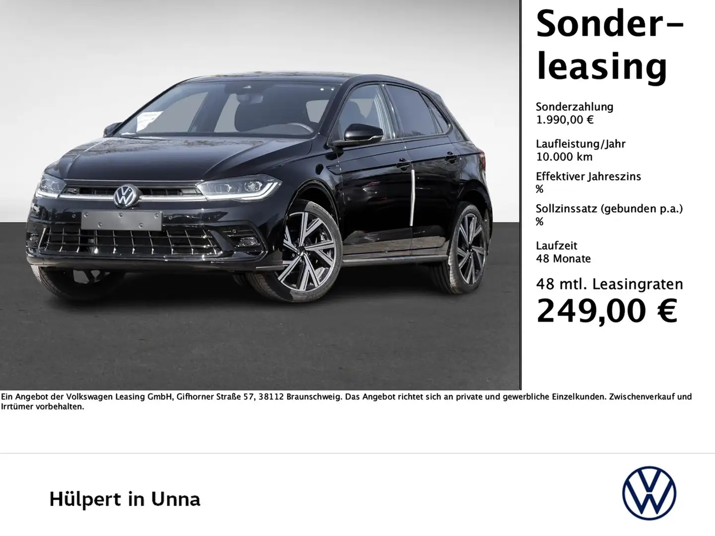 Volkswagen Polo 1.0 R-LINE DSG NAVI MATRIXLED CAM LM17 crna - 1