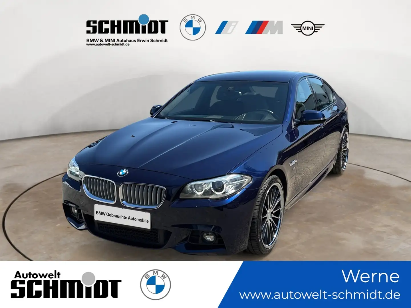 BMW 550 i xDrive M Sportpaket + GARANTIE Blauw - 1