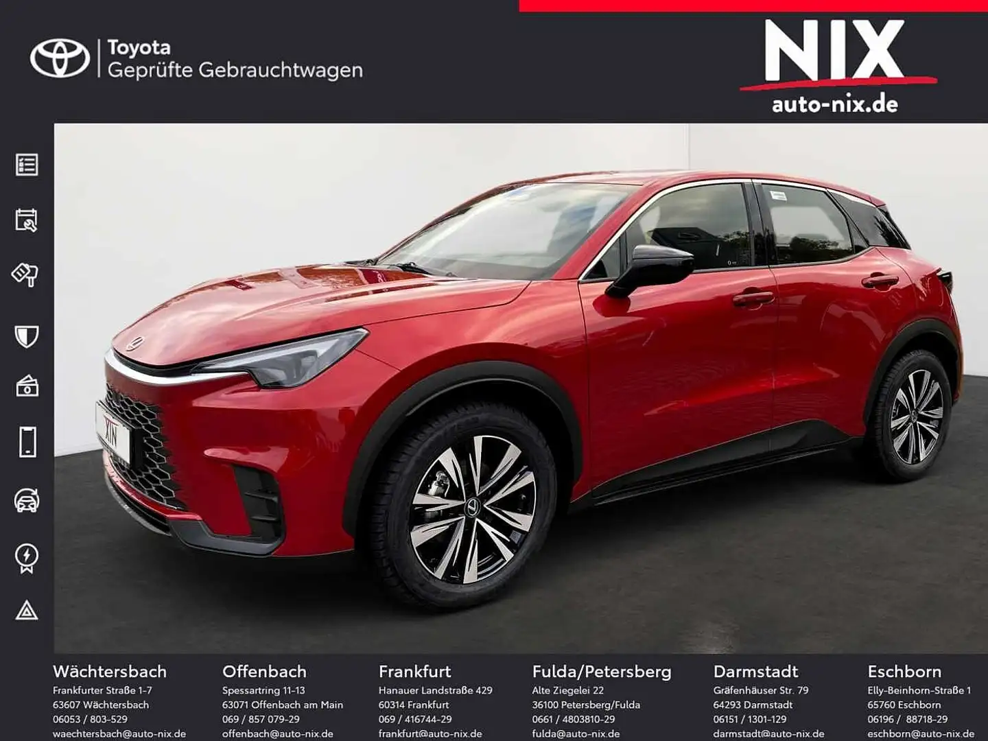 Lexus LBX 1.5 Hybrid Basis + Komfortpaket Rot - 1