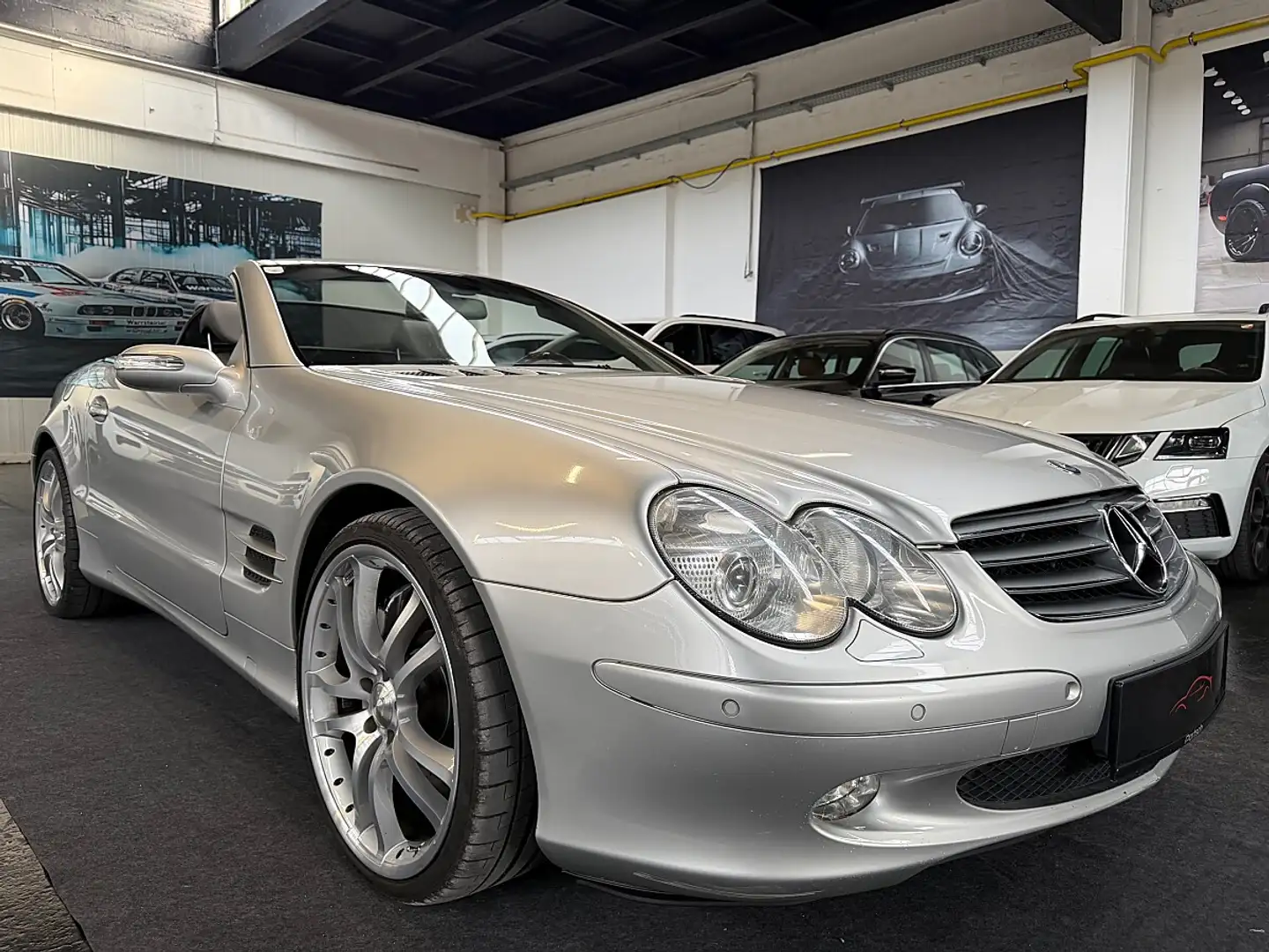 Mercedes-Benz SL 600 Roadster Aut. * SERVICE + PICKERL NEU * FINANZI... Silber - 2