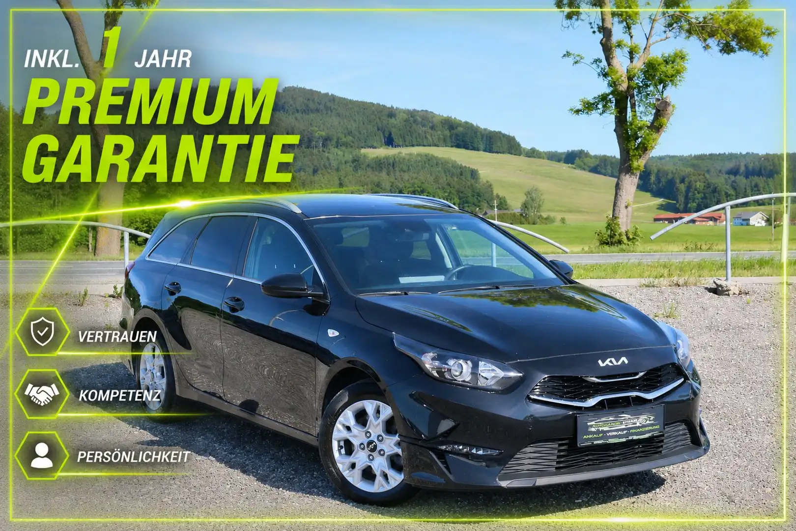 Kia Ceed SW / cee'd SW Aut CRDI*GT-Line*Xenon*Kamera*Assistent*Navi* Schwarz - 1