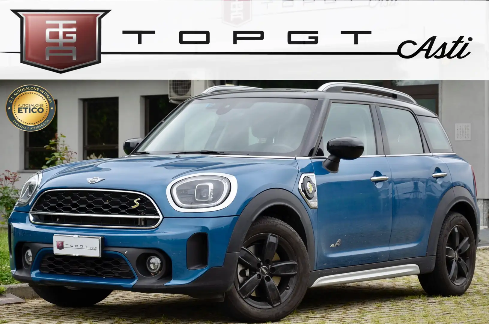 MINI Cooper SE Countryman 1.5 Business Plug-in all4 125cv auto GARANZIA BMW Blue - 1