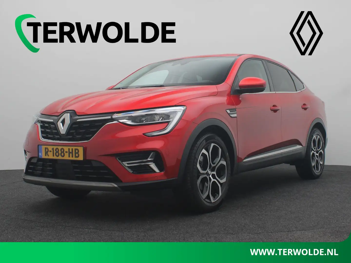 Renault Arkana E-TECH Hybrid 145 Intens | Adapt. Cruise | Parkeer Rood - 1