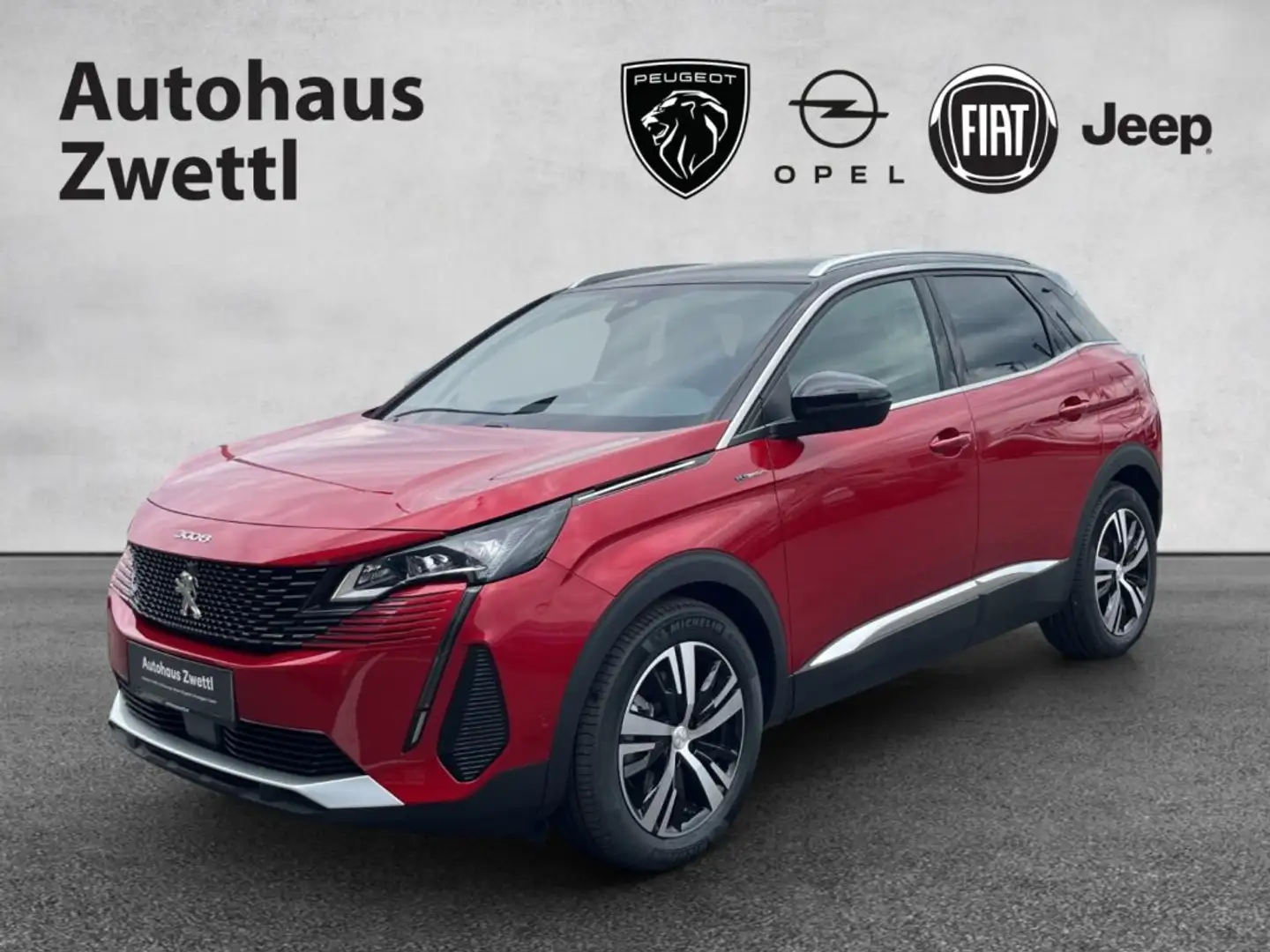 Peugeot 3008 GT PHEV 300 e-EAT8 ALLRAD Rot - 1