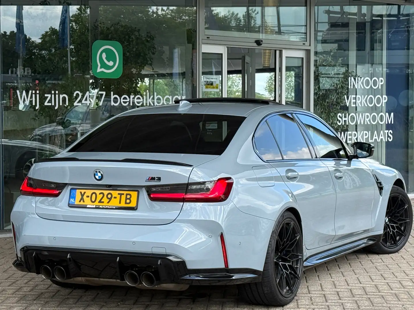 BMW M3 3-serie Competition Laser|Schuifdak|HuD|Memory|Har Grijs - 2