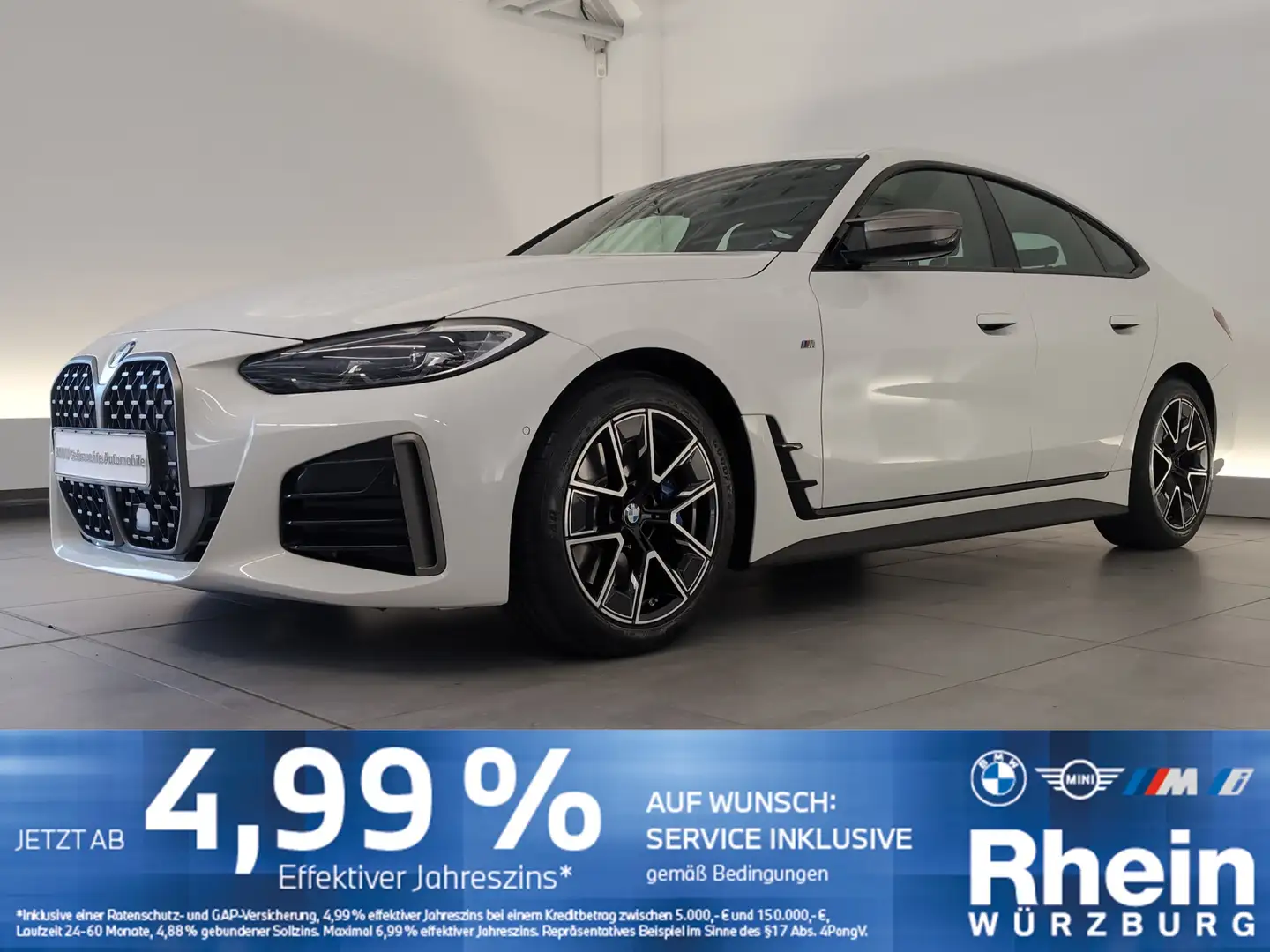 BMW 440 Mi Gran Coupé SHZ/DAB/Ambiente SHZ/DAB/Ambiente Weiß - 1