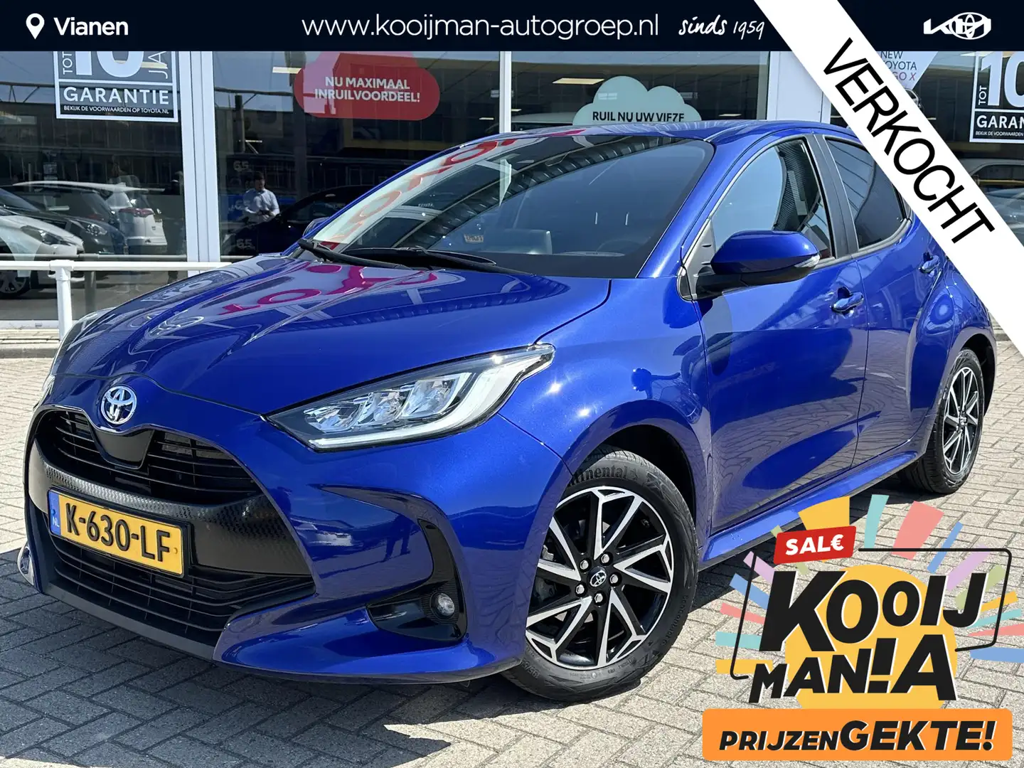 Toyota Yaris 1.5 VVT-i Business Plus Blauw - 1